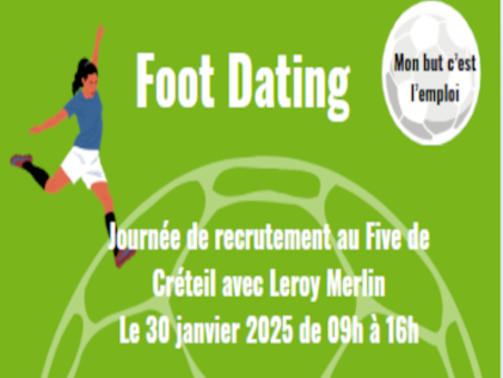 Foot Dating avec Face Val-de-Marne et Leroy Merlin au Five de Créteil