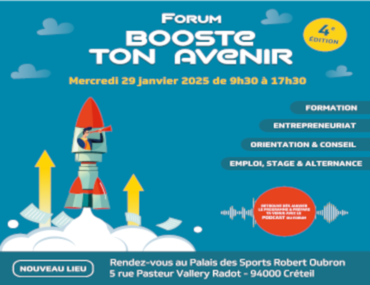 Forum Booste Ton Avenir à destination des jeunes de moins 30 ans